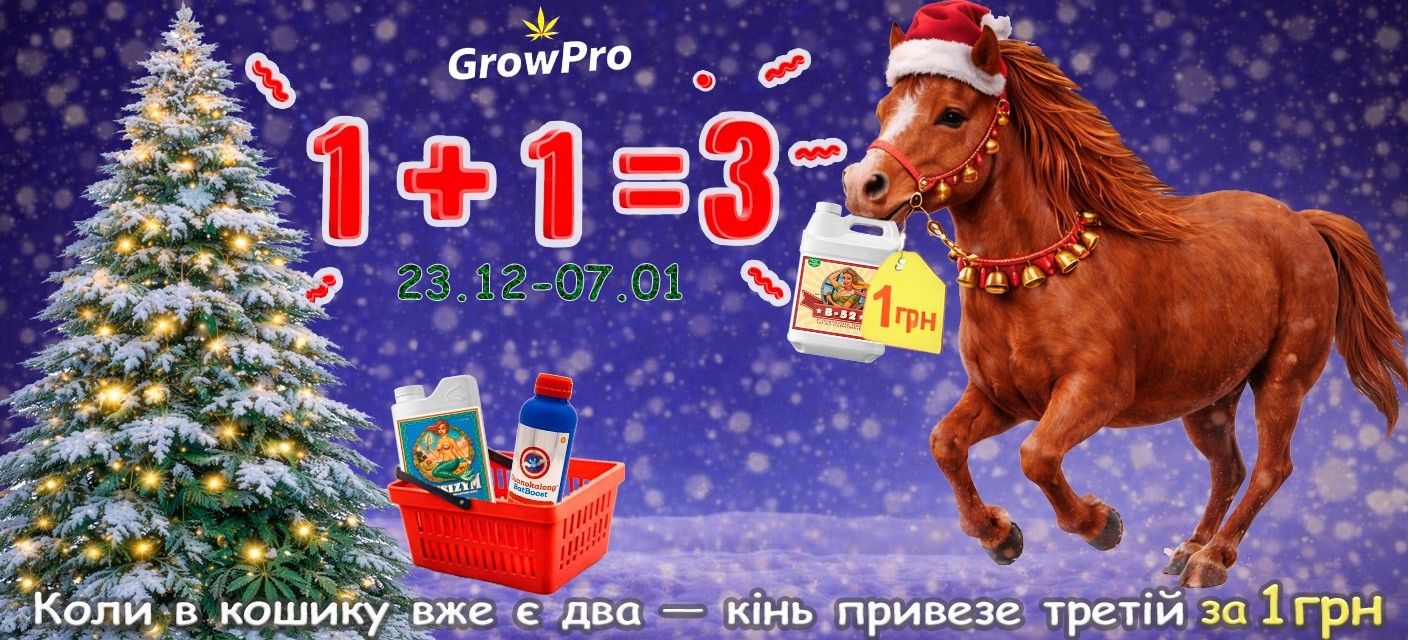 Новорічна акція: кожен третій товар за 1 грн