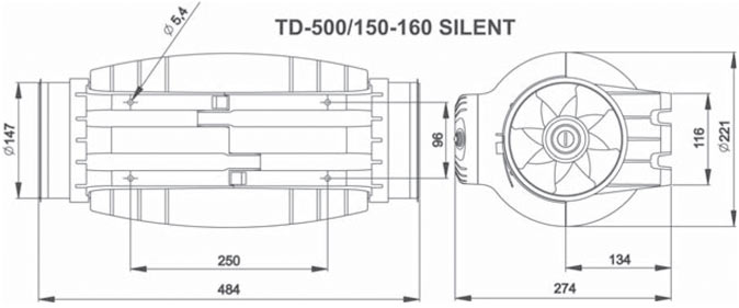 SPTD 500-160 silent