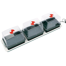 Мини парник с подогревом Trio Top  Garland 76х18,5х20,5см