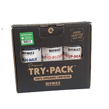 Комплект добрив BIOBIZZ Try·pack: Outdoor·Pack (органіка)
