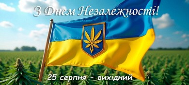 Графік роботи на День незалежності 2025!