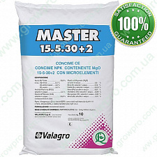 Минеральное удобрение Valagro Master 15.5.30+2 25kg